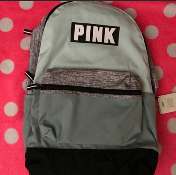 🆕 PINK VS💫 2017 Seafoam Backpack - Picture 2 of 4